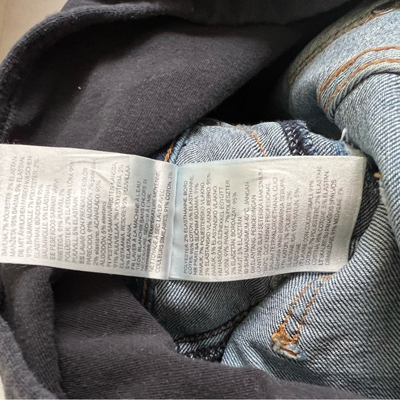 H&M Mama Maternity Over the Belly Skinny Denim Jeans - Picture 7 of 8